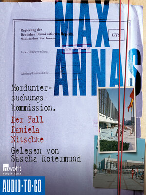 cover image of Der Fall Daniela Nitschke--Morduntersuchungskommission, Band 3 (ungekürzt)